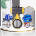 JL600-D1/C7 Pneumatic Soft seal worm gear butterfly valve